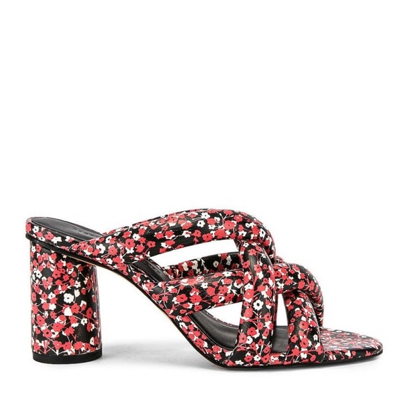 Rebecca Minkoff amandine silver strappy mules - Picture 8 of 8